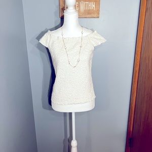 White Off Shoulder Blouse